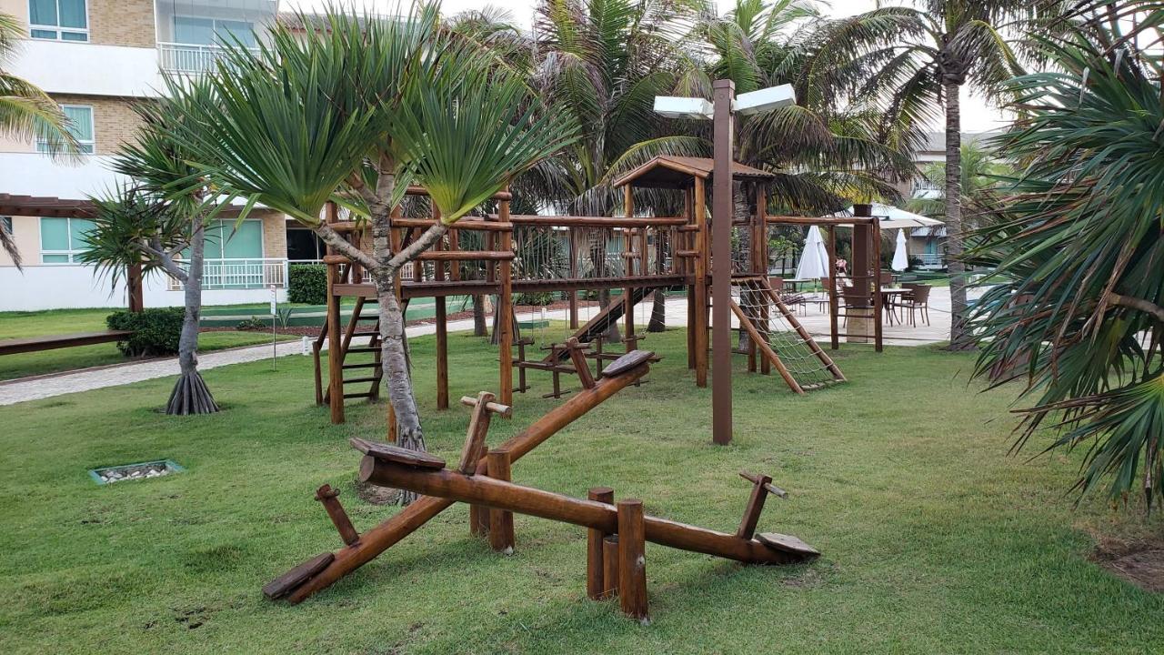 Paraiso Das Dunas - Apartamento A Beira Mar Com Jacuzzi - Proximo Ao Beach Park Aquiraz Exterior foto
